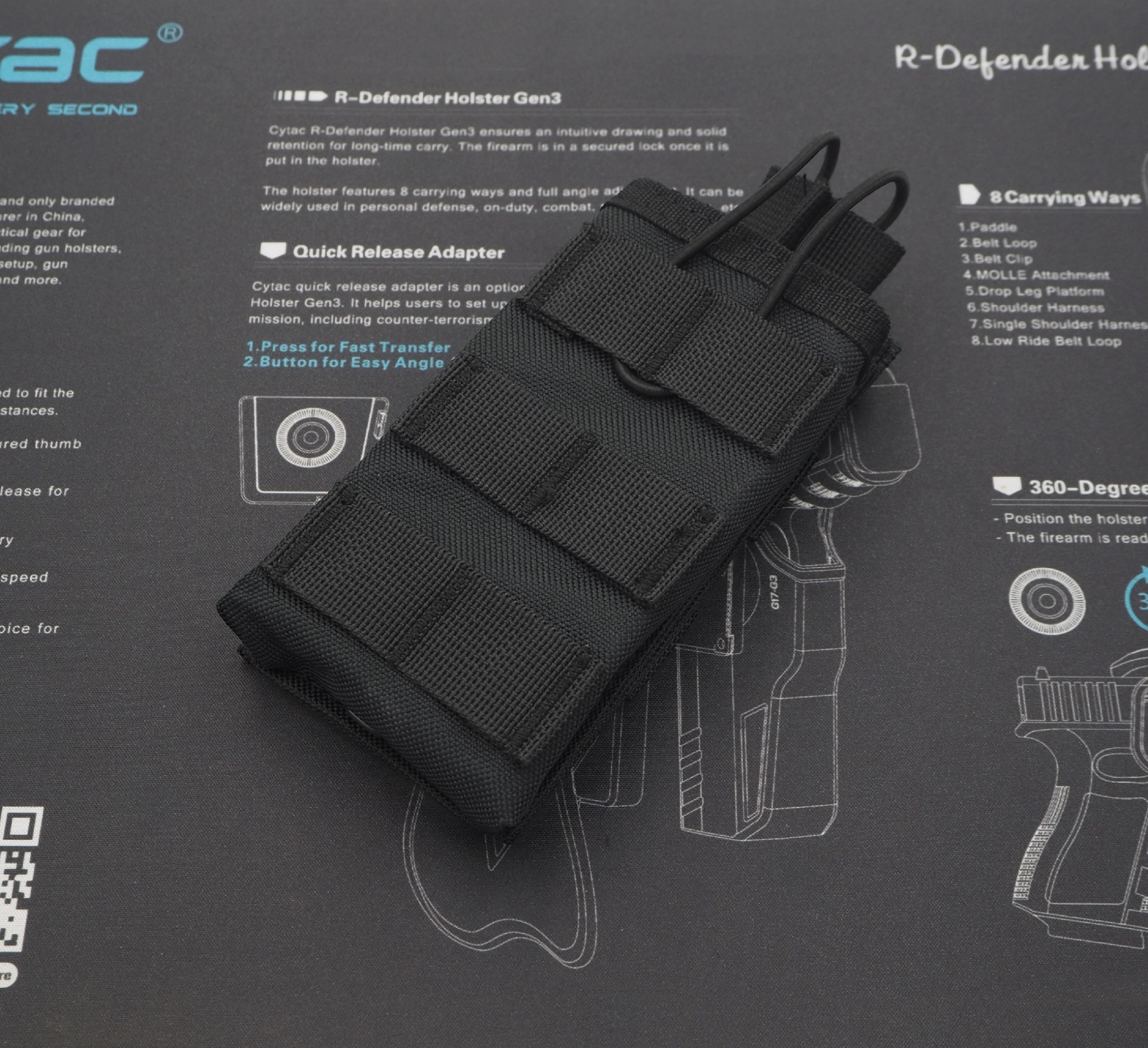 ซองใส่แม็กกาซีน M1 ติดเสื้อเวส﹝Tactical Vest﹞