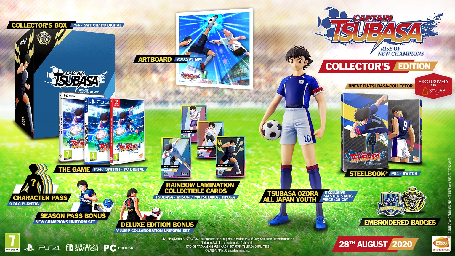 PS4: CAPTAIN TSUBASA: RISE OF NEW CHAMPIONS [COLLECTOR'S EDITION] (R3)
