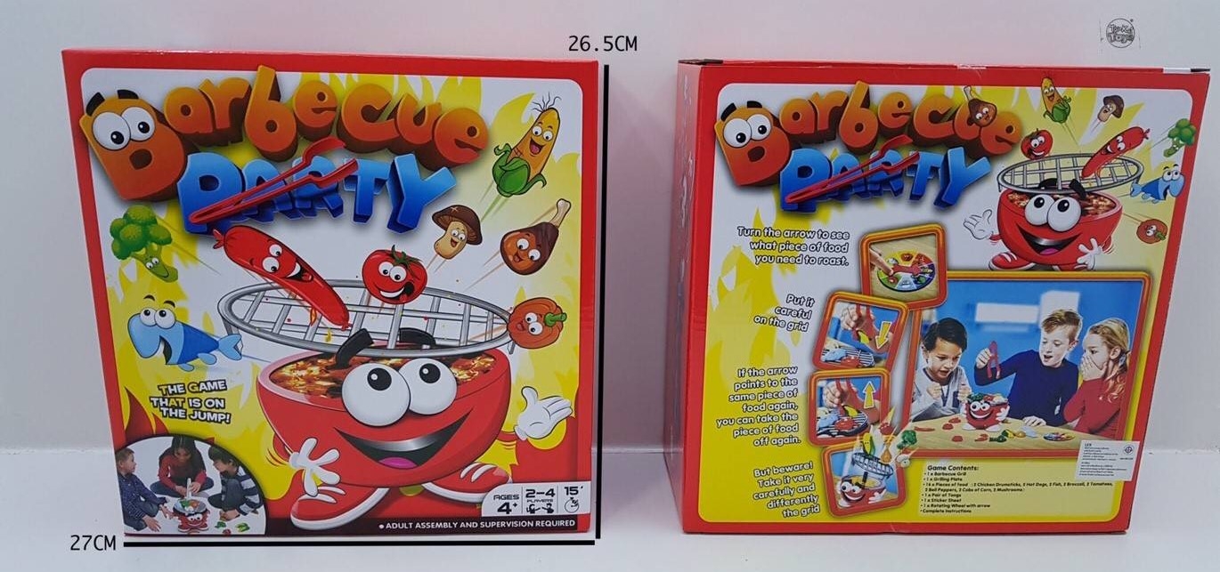 1277-26 ของเล่นเกมส์เตาบาร์บีคิวใส่ถ่าน