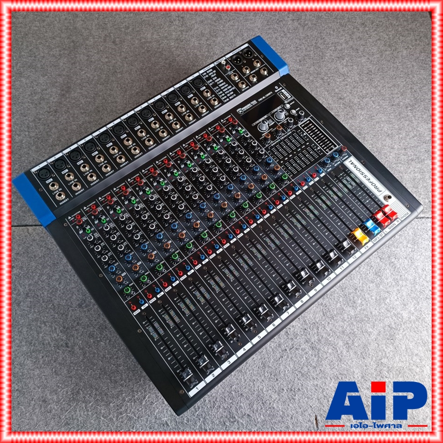 PROEUROTECH PMX-ML12650FX POWERMIXER รุ่นใหม่ เพาเวอร์มิกเซอร์ 650วัตต์ 12ช่อง โปรยูโรเทค PMX ML 12650 FX PMXML12650FX เอไอ-ไพศาล