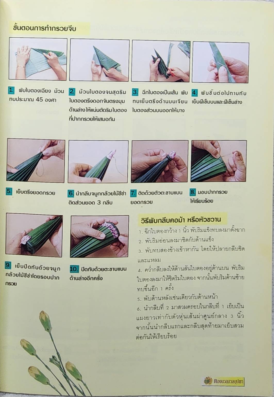 งานใบตองวิจิตร ตองนวลมวลบุปผา SKU-10011