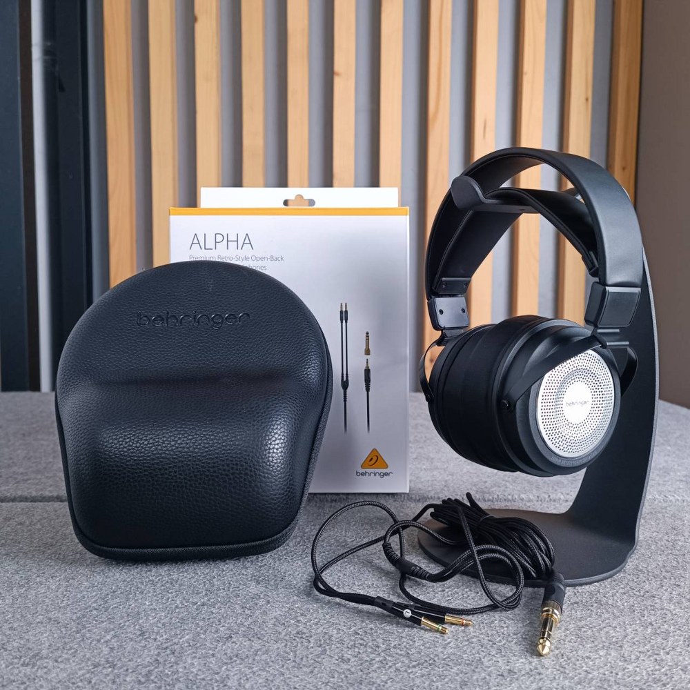 ราคาเฉพาะหูฟังไม่รวมขาแขวน BEHRINGER ALPHA หูฟัง หูฟังครอบหู หูฟังมอนิเตอร์ หูฟังสตูดิโอ Studio Monitoring Headphones เบริงเจอร์ หูฟังอัลฟ่า เอไอ-ไพศาล