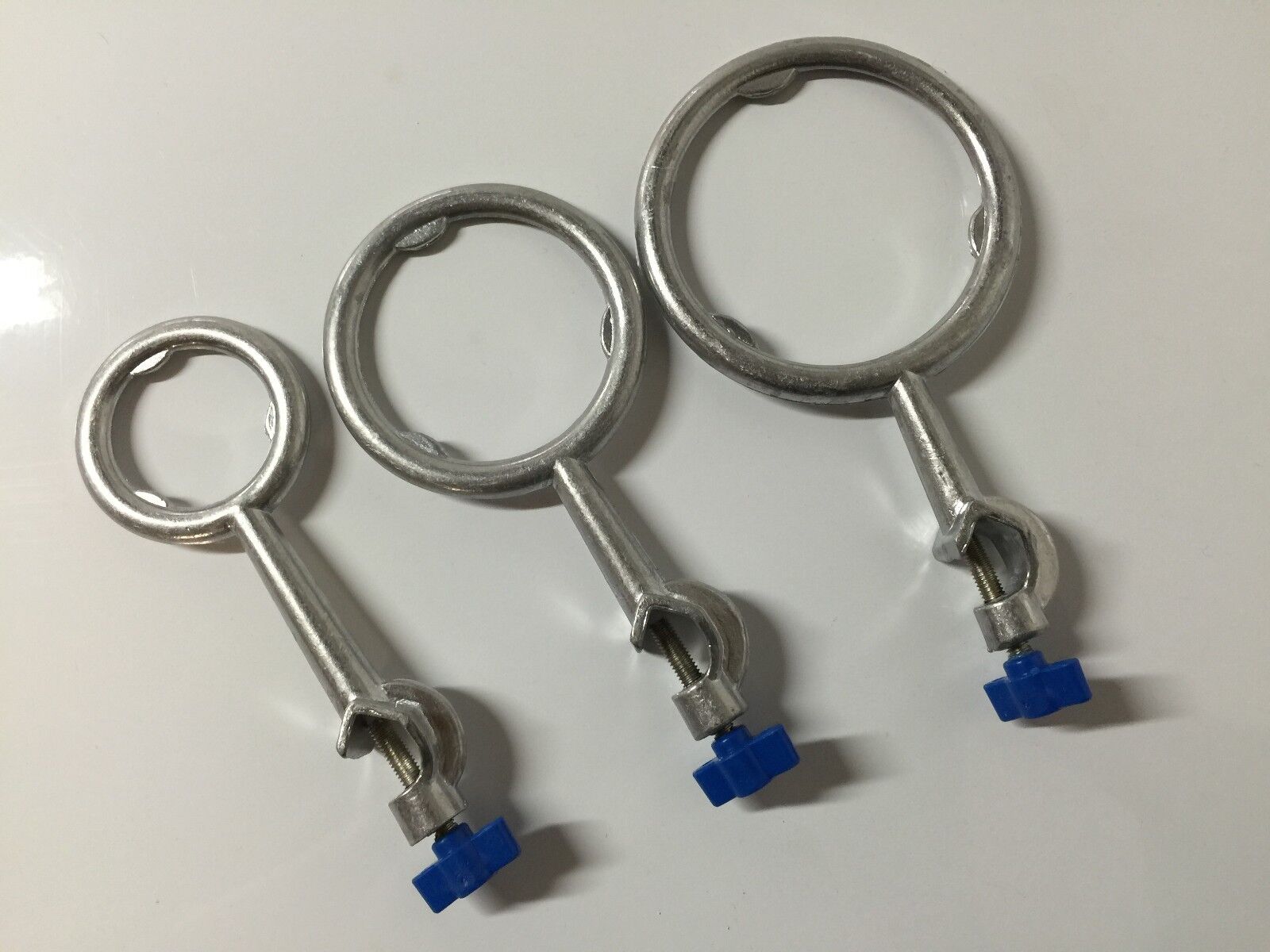 วงแหวนสแตนเลส พร้อมบอสเฮด, Support Ring with Clamp, 5-7.5 cm