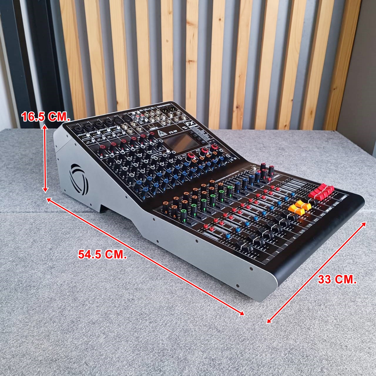 MICROTECH FD-8P powermixer เพาเวอร์มิกเซอร์ 8 ช่อง มิกเซอร์ เอฟเฟคแท้ ไมโครเทค MICROTECH เอไอ-ไพศาล
