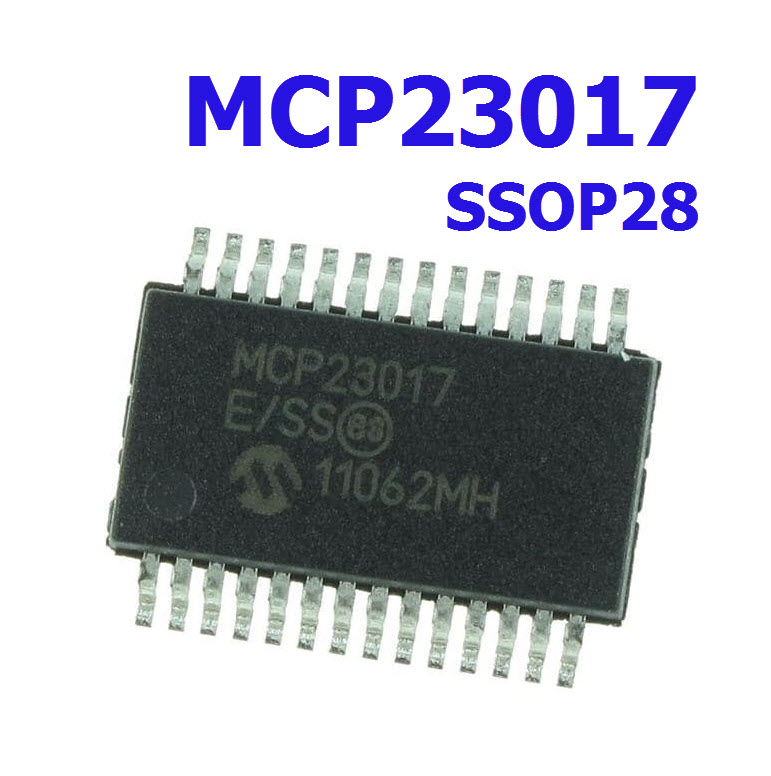 MCP23017 16-Bit IO Expander I2C Serial Interface SSOP28