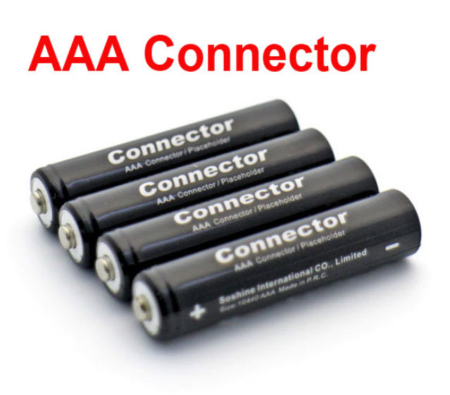 1 pcs Soshine Connector size AAA /10440