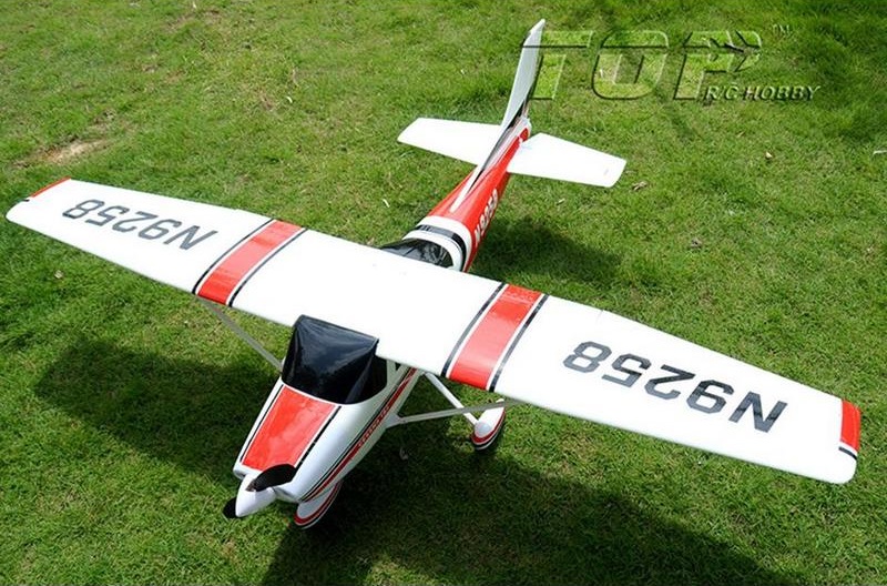 เครื่องบินโฟม ตัวลำ+ชุดไฟ ไม่มีแฟลบ Cessna 182 4Ch (มีหลายสี)(ไม่รวมวิทยุ รีซีฟ แบต)
