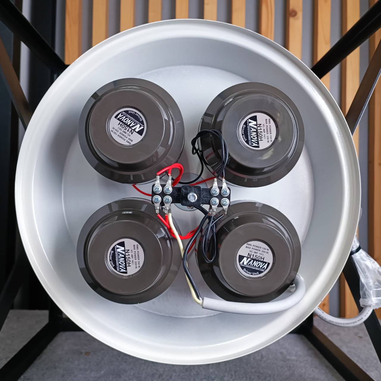 NANOVA SV-456U ปากฮอร์น4ไส้+ยูนิตN-150H ปากฮอร์น+ยูนิต ปากฮอร์นพร้อมยูนิต 22นิ้ว ปากฮอร์นNANOVA SV456U SV 456U เอไอ-ไพศาล