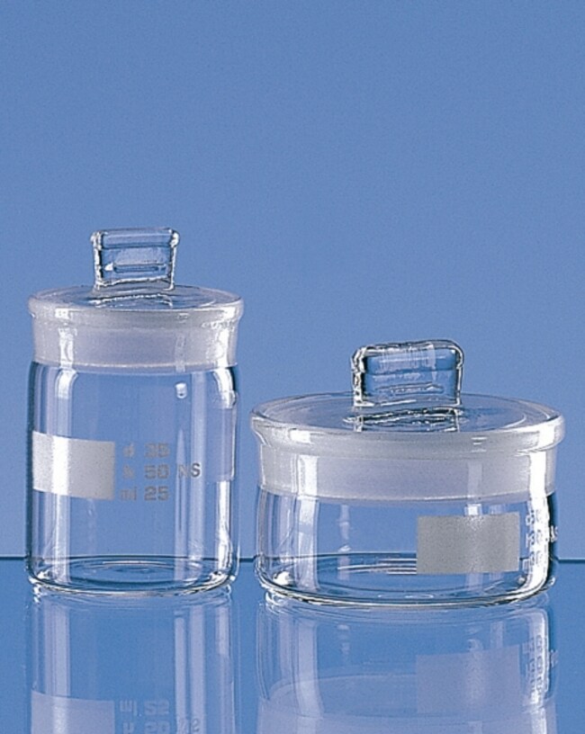 ขวดชั่งสาร Bottle Weighting Lowform/Tall Form Lenz Germany/Duran Germany