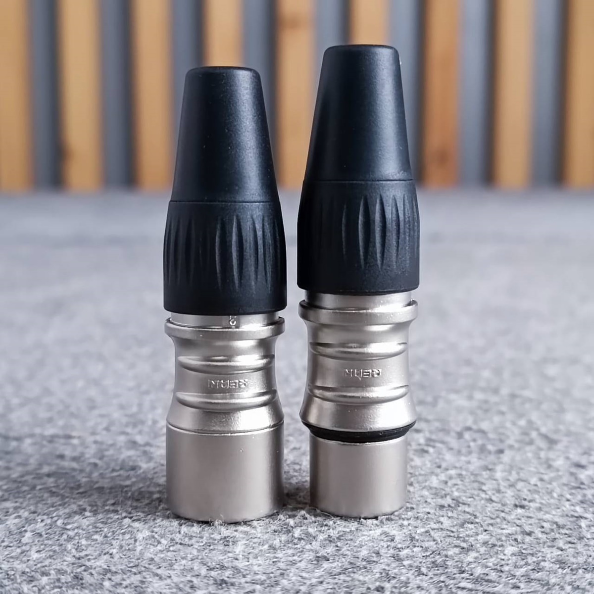 (1คู่ ผู้+เมีย) สีเงิน REAN XLR ตัวผู้ + XLR ตัวเมีย RCX3M-M-000-1 + RCX3F-M-000-1 by NEUTRIK เอไอ-ไพศาล