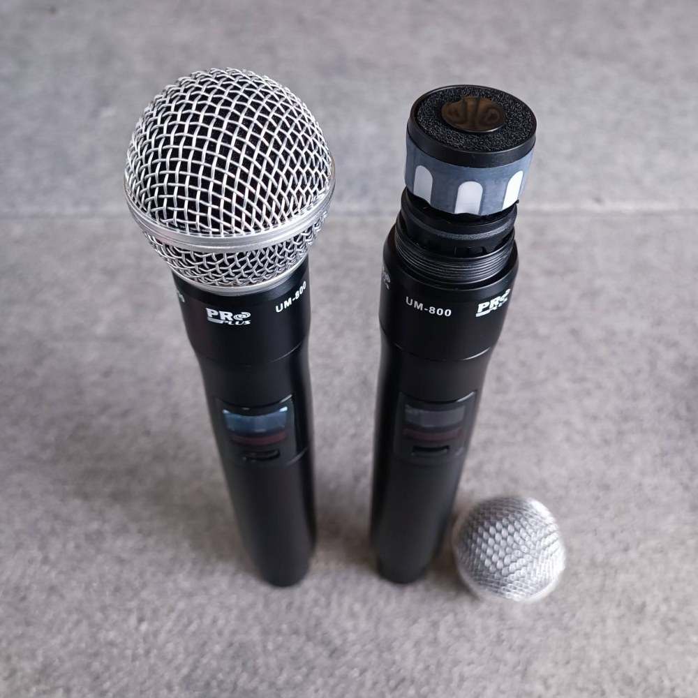 PROPLUS UM-800 ไมค์ลอยคู่ UHF (ออกมาทดแทน XM-111) จูนคลื่น ย้ายเสา ความถี่ใหม่ โปรพลัส UM 800 UM800 ไมค์ลอย ไมค์โครโฟน ไร้สาย ไมค์คาราโอเกะ เอไอ-ไพศาล +++