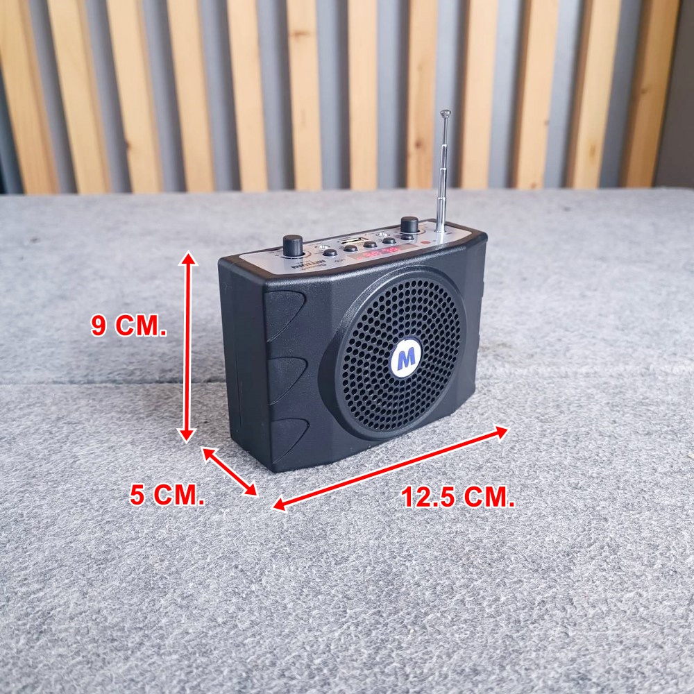 MITSUMI TK-4X ลำโพงคาดเอว บลูทูธ รุ่นใหม่ แบบพกพา ลำโพงช่วยสอย ลำโพง มิตซูมิ TK 4X TK4X เอไอ-ไพศาล