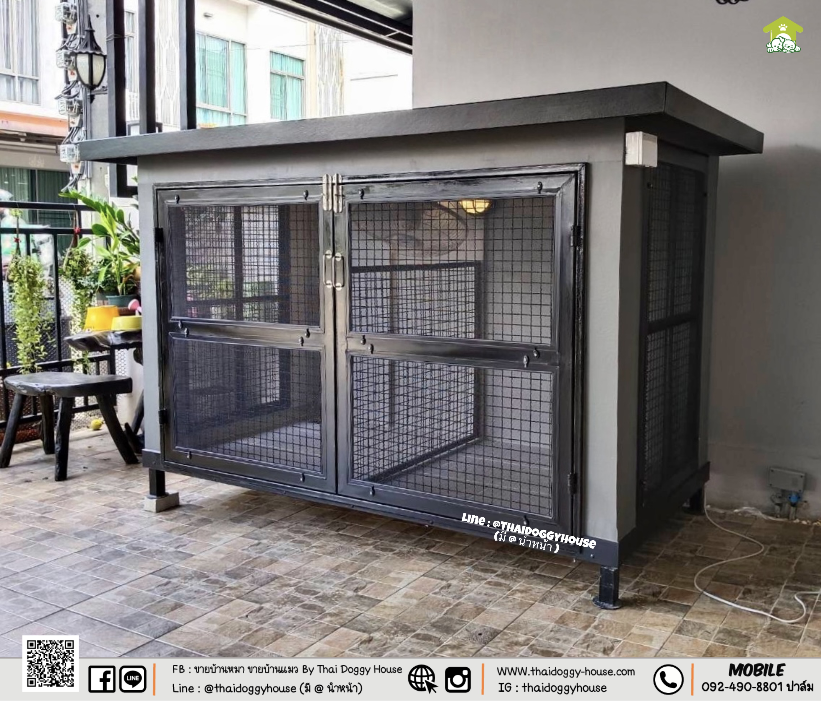 บ้านหมา บ้านแมว " 𝐁𝐎𝐗 𝐒𝐓𝐘𝐋𝐄 𝐁𝐘 𝐓𝐇𝐀𝐈 𝐃𝐎𝐆𝐆𝐘 𝐇𝐎𝐔𝐒𝐄 "