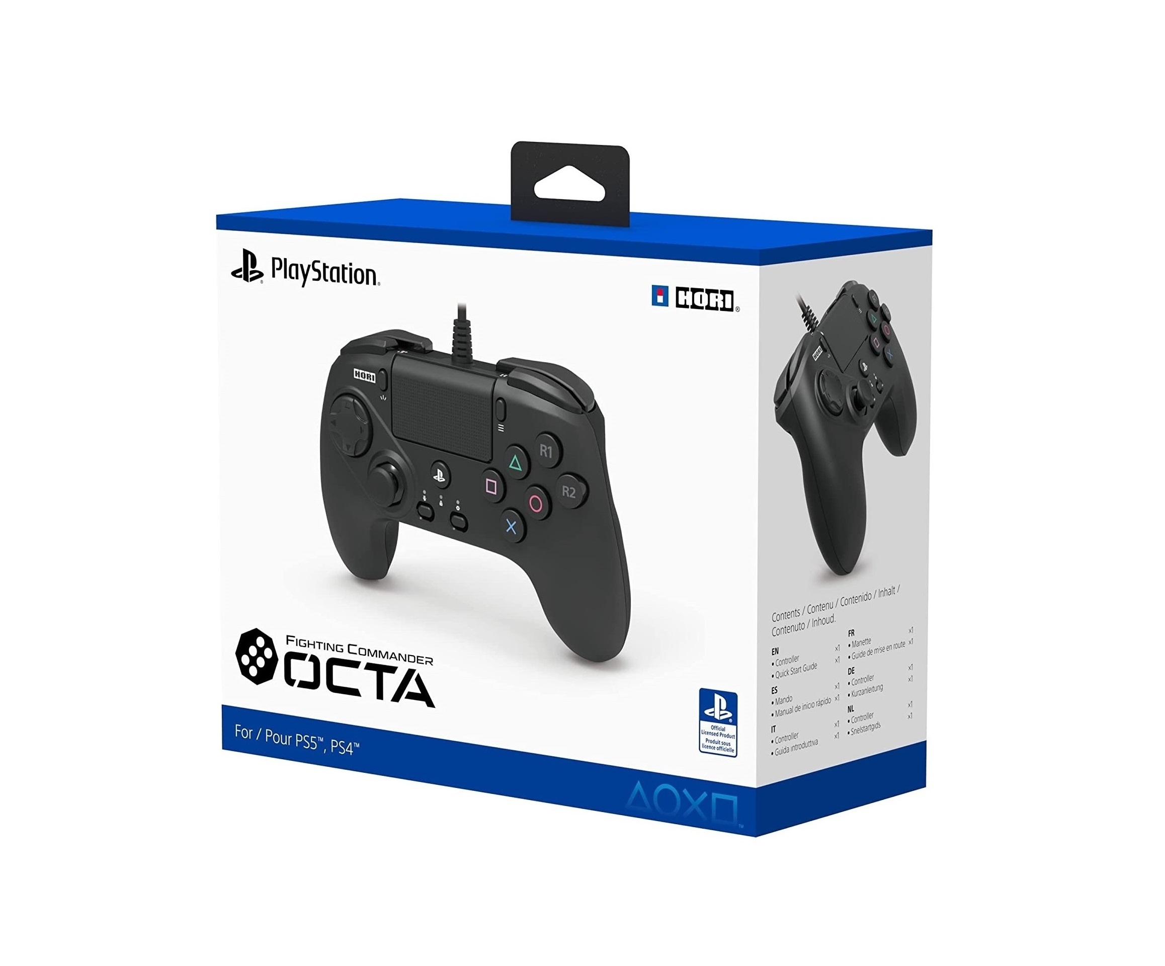Hori: Fighting Commander OCTA for PlayStation 4, PlayStation 5