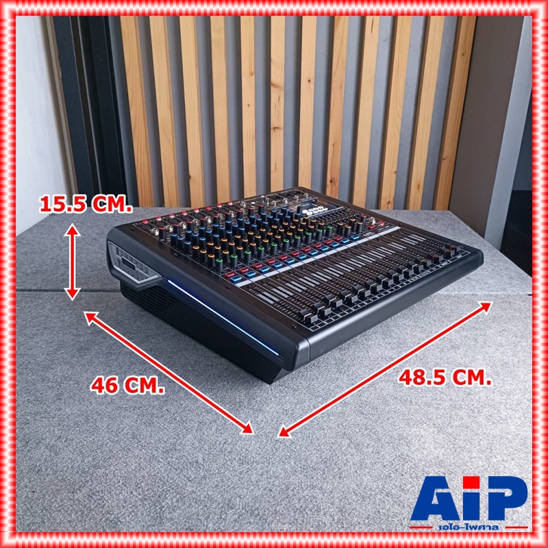 NTS TOP2-1250 POWERMIXER เอฟเฟคแท้ เพาเวอร์มิกเซอร์ มิกซ์NTS เครื่องเสียง เครื่องผสมสัญญาณเสียง เครื่องปรับแต่งเสียง MIX TOP2 1250 TOP21250 เอไอ-ไพศาล