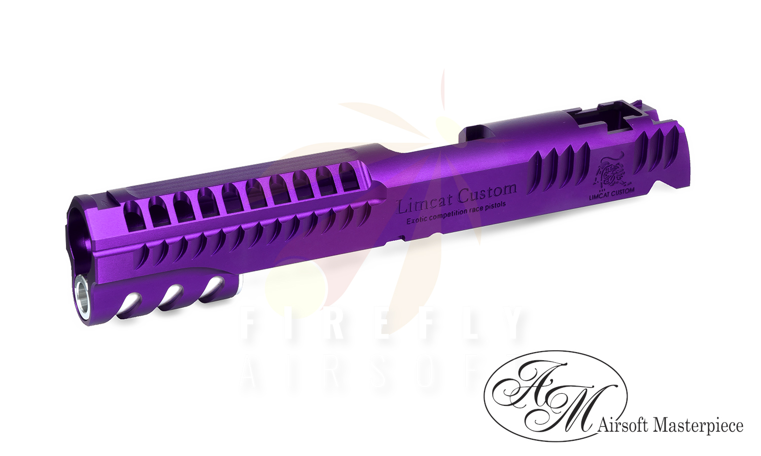 Airsoft Masterpiece “LimCat Custom 2024” Slide for Hi-CAPA 5.1 (Purple)