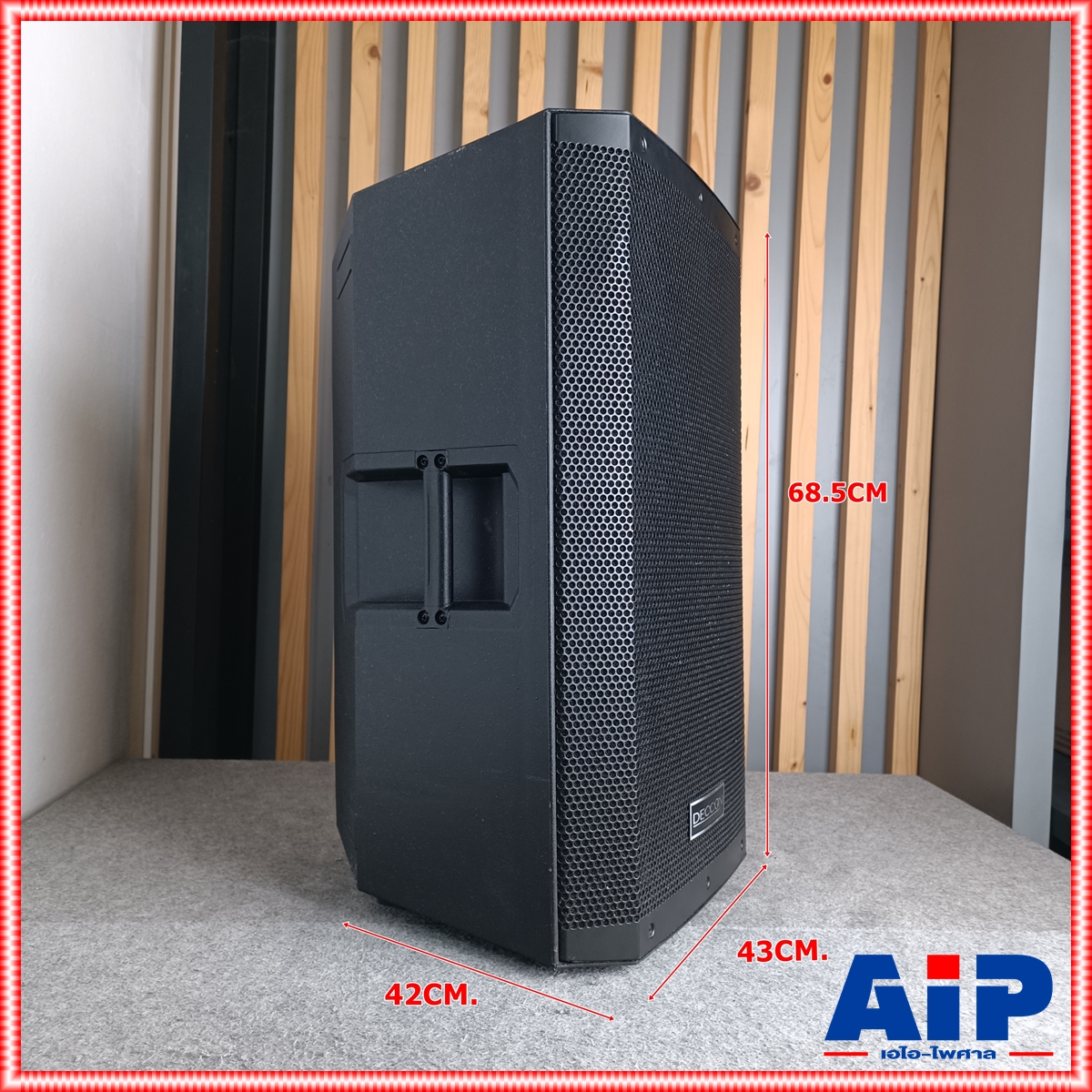 1ใบ DECCON EV-15 ลำโพง 15 นิ้ว 2 ทาง พลาสติก ABS ev-15s ตู้ลำโพงไฟเบอร์ PA ตู้ลำโพงขนาด 15 นิ้ว EV 15 EV15 เอไอ-ไพศาล +++