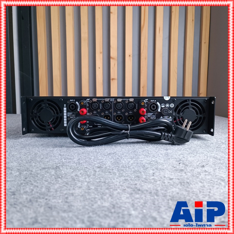 PROEURO TECH 4600Q ไม่มีจอ POWERAMP โปรยูโรเทค ขยาย เพาเวอร์ เครื่องขยายเสียง แอมป์ โปรยูโร เทค ProeuroTech 4600 q