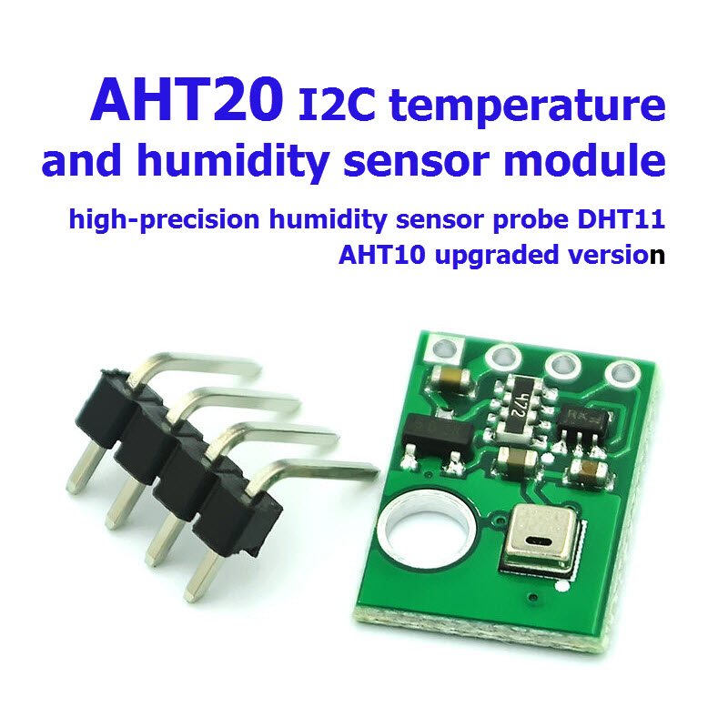AHT20 I2C temperature and humidity sensor module high-precision humidity sensor probe DHT11 AHT10 upgraded version for arduino