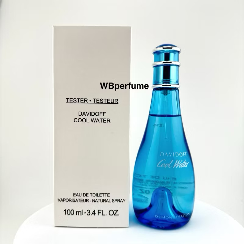 น้ำหอมแท้100% DAVIDOFF Cool Water Woman Eau de Toilette ขนาด 100 มล. TESTER
