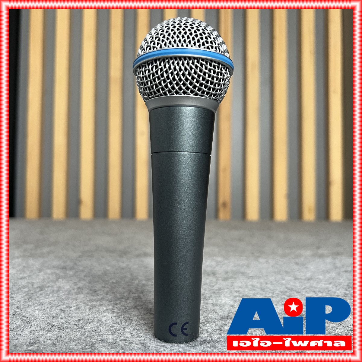 ของแท้ประกันมหาจักร SHURE BETA58A ไมค์ ไมโครโฟน ไมค์สาย Mic ไมค์สายพร้อมคอไมค์ ไมค์SHURE BETA-58 A BETA 58 A เอไอ-ไพศาล +++