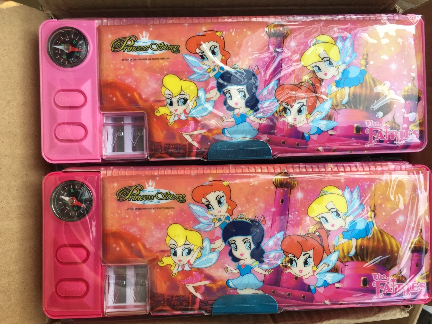 FC-G015-1 กล่องดินสอเจ้าหญิง ลิขสิทธิ์ถูกต้อง ชิ้นละ