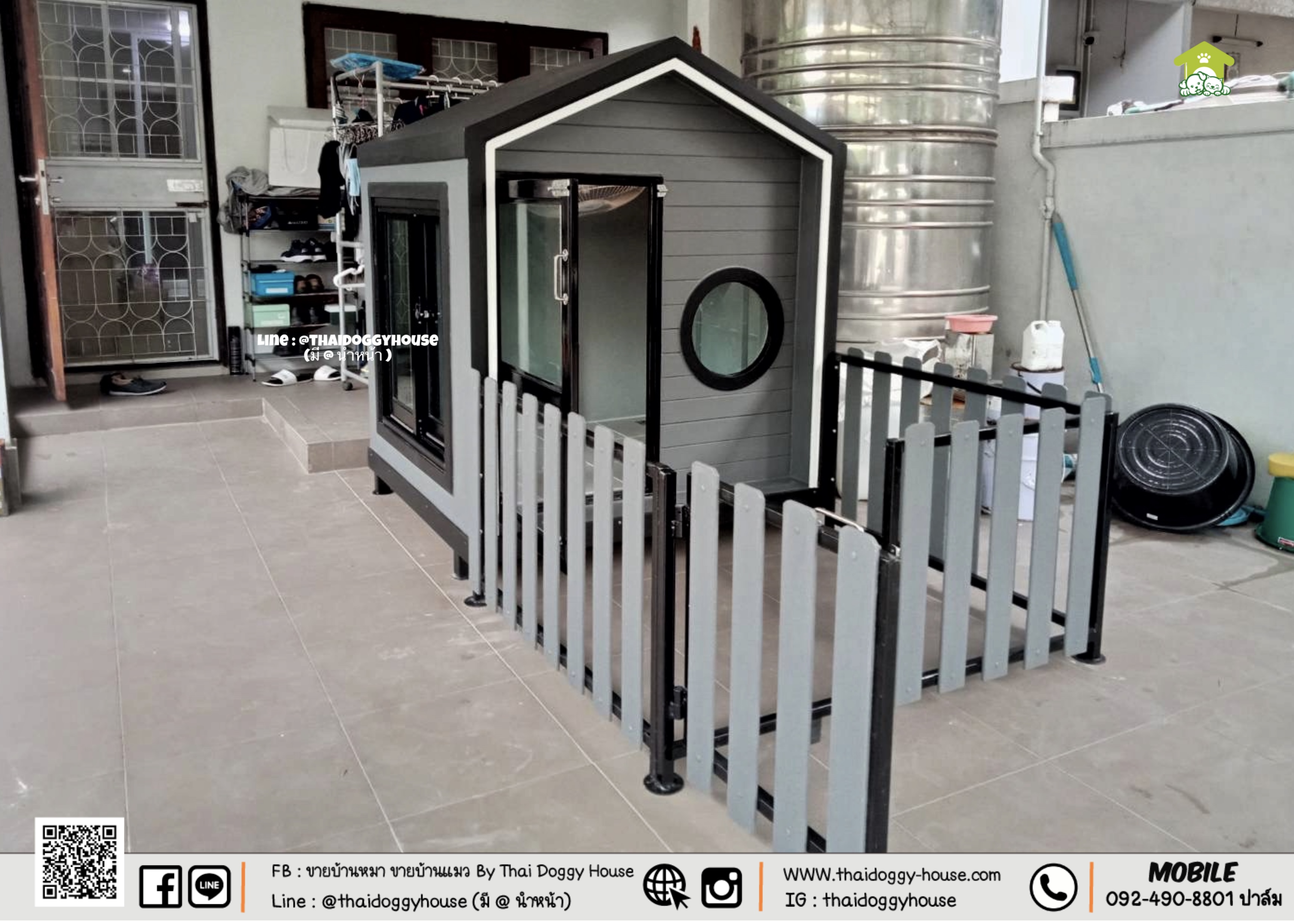 บ้านหมา บ้านแมว "𝐍𝐎𝐑𝐃𝐈𝐂 𝐒𝐓𝐘𝐋𝐄 𝐁𝐘 𝐓𝐇𝐀𝐈 𝐃𝐎𝐆𝐆𝐘 𝐇𝐎𝐔SE