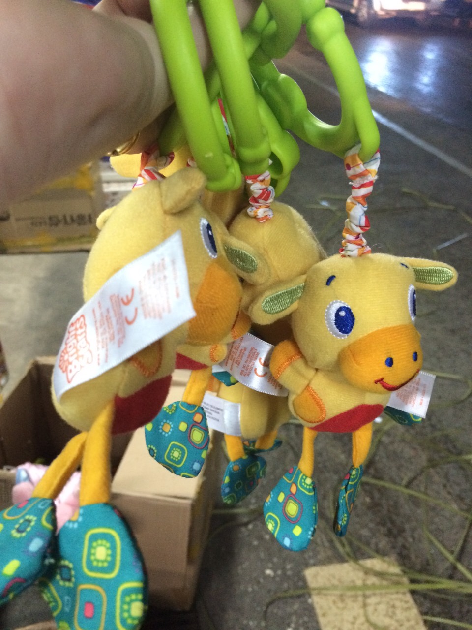 ACH51 ของเล่นผ้าแขวนเปลหรือรถเข็น