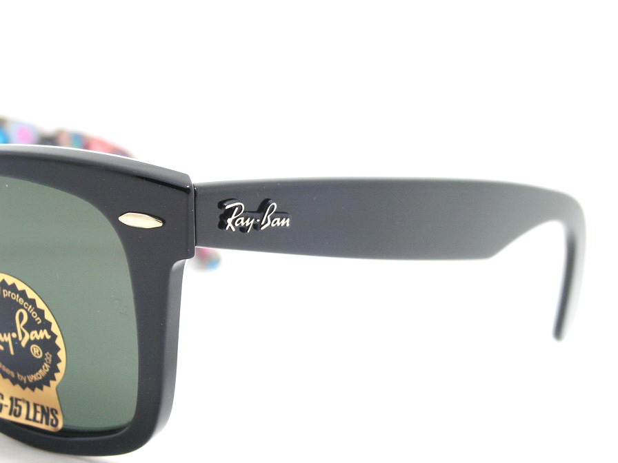 หมดแล้วค่ะ+++แว่นกันแดด Rayban Wayfarer (Rare Print) !!!สวยและเก๋มากมากค่ะ ของแท้100%และถูกสุดๆ ส่งตรงจากUS.ค่ะ