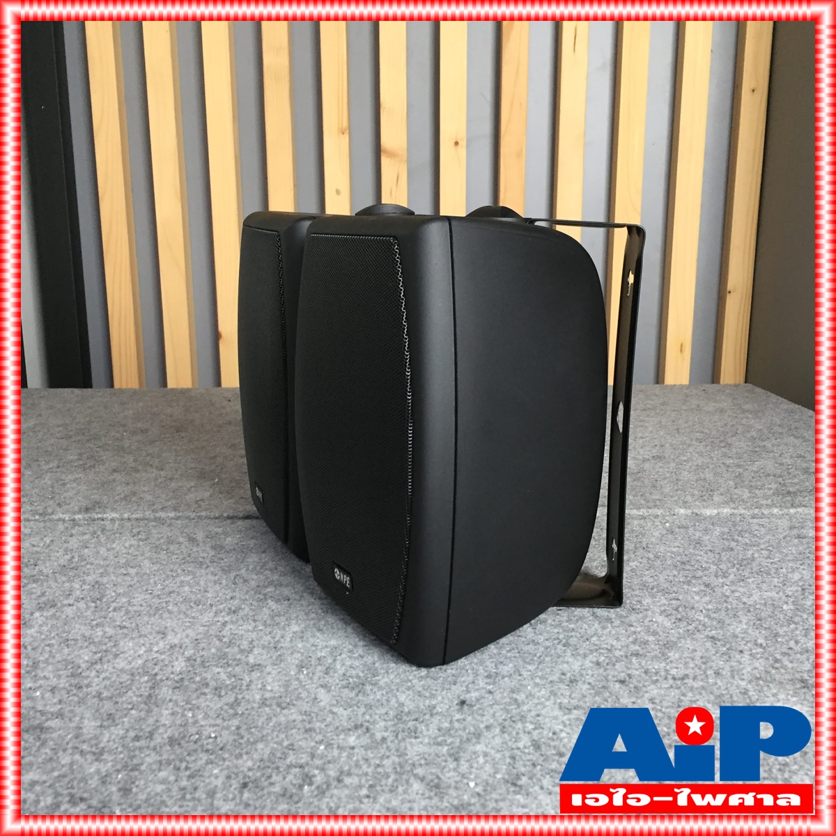 สีดำ NPE NP502T ตู้ลำโพง แขวน 5นิ้ว 2ทาง มี LINE ตู้แขวน ติดผนัง ตู้ ลำโพง 5นิ้ว เครื่องเสียง NP502 T NP-502 502 เอไอ-ไพศาล
