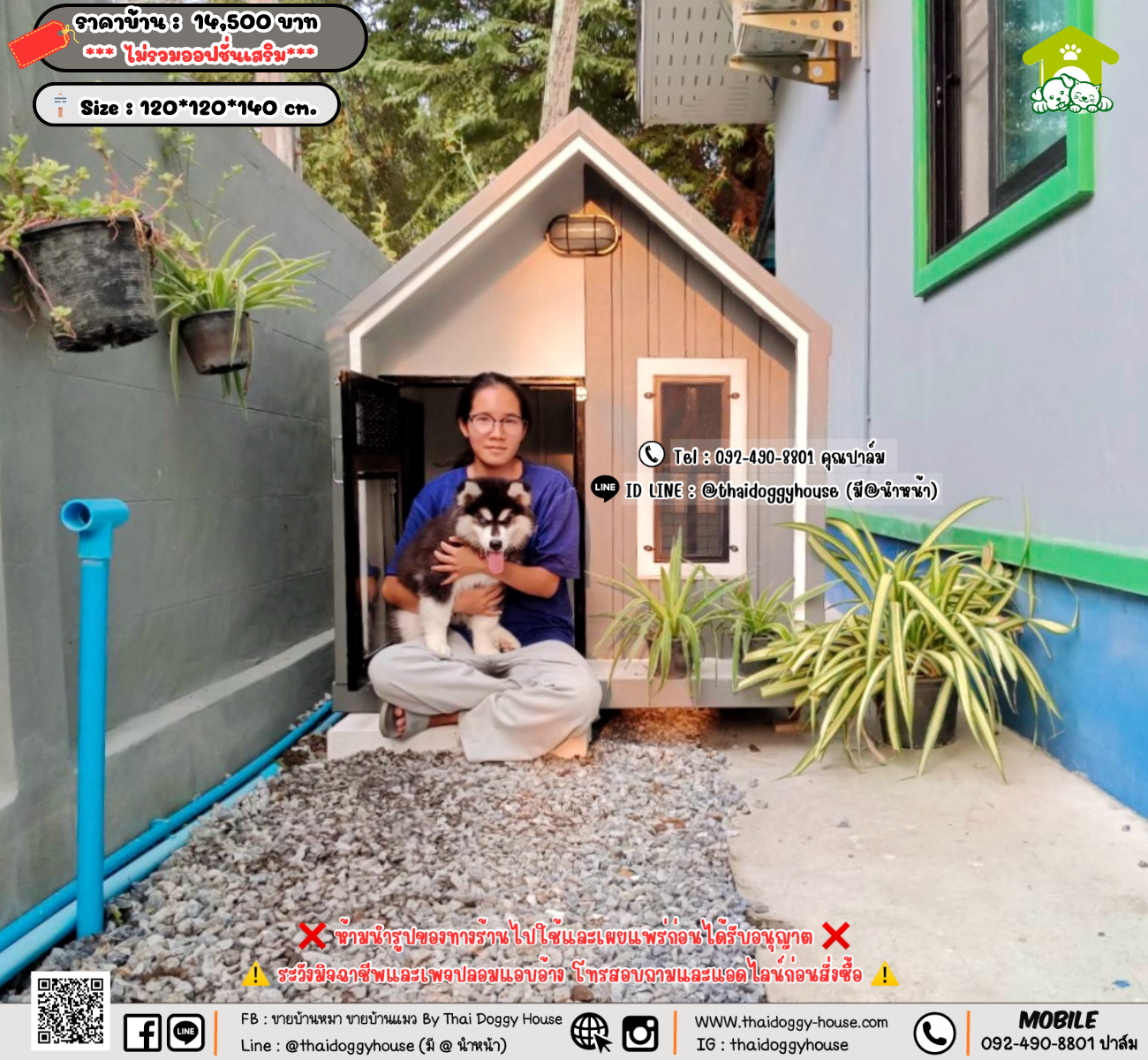บ้านหมา บ้านแมว 𝐓𝐡𝐚𝐢 𝐝𝐨𝐠𝐠𝐲 𝐡𝐨𝐮𝐬𝗲