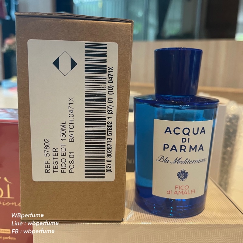 น้ำหอมของแท้ 100% Acqua di Parma Blu Mediterraneo Fico di Amalfi edt 150ml Tester