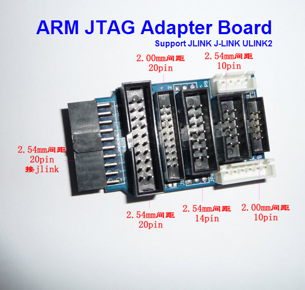 ARM JTAG Adapter Board Support JLINK J-LINK ULINK2