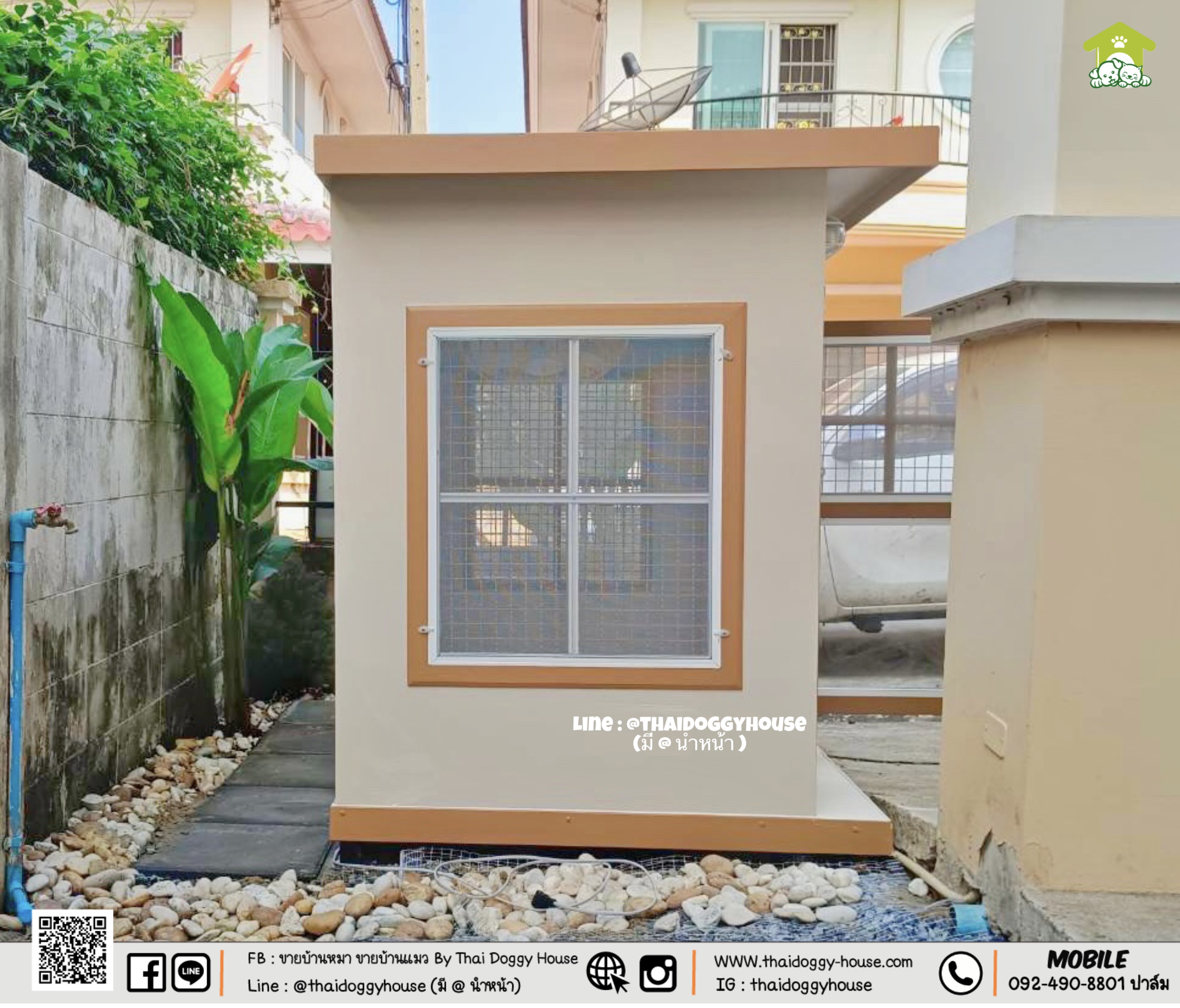 บ้านหมา บ้านแมว " 𝐁𝐎𝐗 𝐒𝐓𝐘𝐋𝐄 𝐁𝐘 𝐓𝐇𝐀𝐈 𝐃𝐎𝐆𝐆𝐘 𝐇𝐎𝐔𝐒𝐄 "