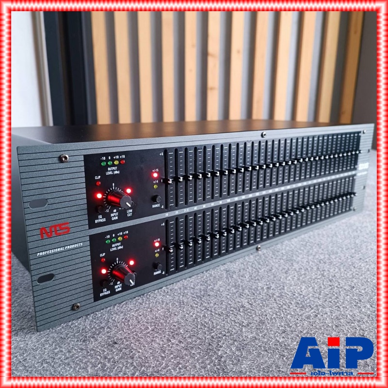 NTS 1231XS EQ ST 31BAND ตัวปรับแต่งเสียง อีควอไลเซอร์ สเตอริโออีควอไลเซอร์31BAND เครื่องเสียง เอไอ-ไพศาล