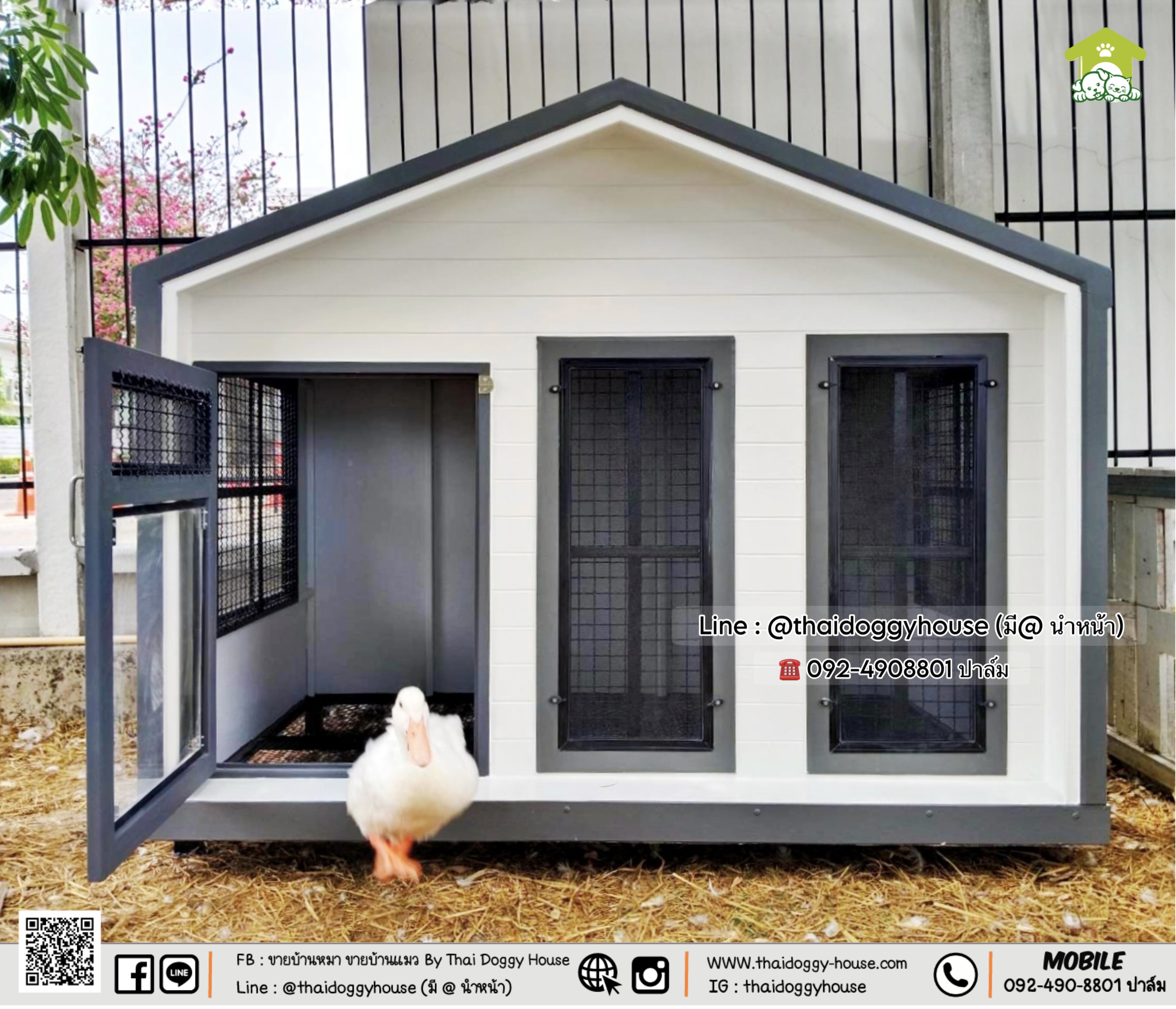 𝑫𝒖𝒄𝒌 𝑯𝒐𝒖𝒔𝒆. 🦢🦢✨ ✨ แบบบ้าน " 𝗡𝗼𝗿𝗱𝗶𝗰 𝗦𝘁𝘆𝗹𝗲 "