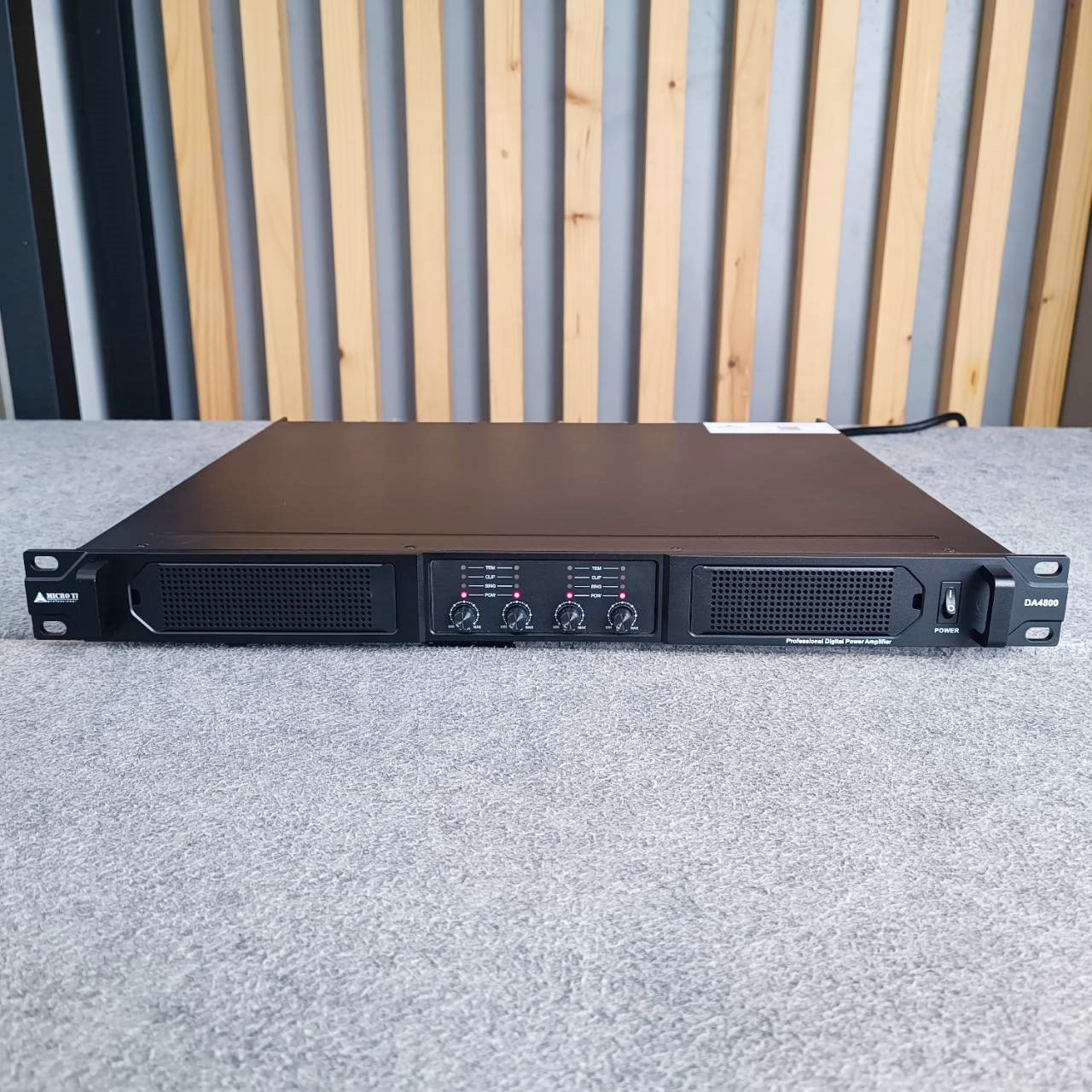 MICROTECH DA-4800 poweramp 4CH เพาเวอร์แอมป์ MICRO TECH DA 4800 เครื่องขยายเสียง DA4800 เอไอ-ไพศาล