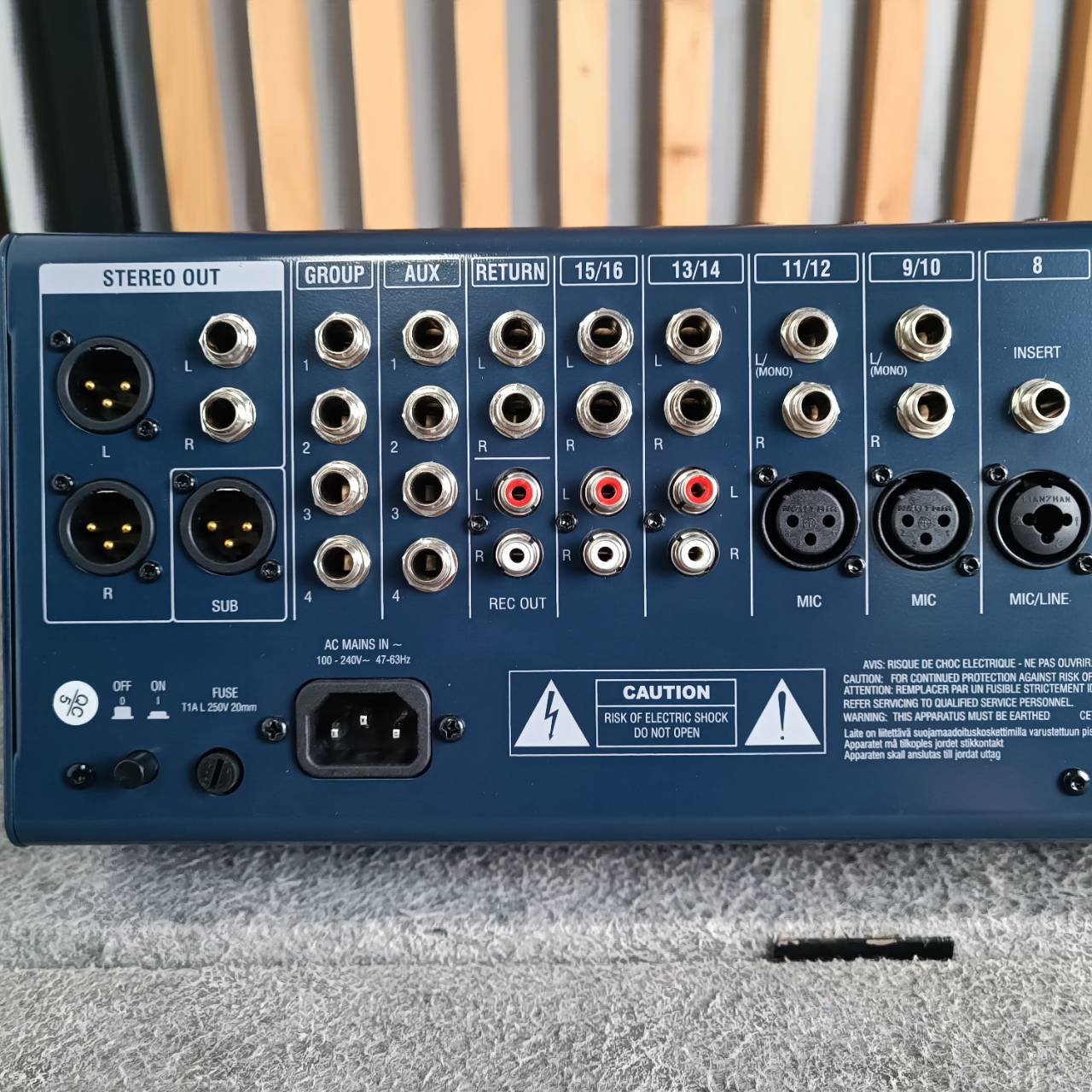 PROEUROTECH SQ-16FX MIXER มิกเซอร์ เอฟเฟคแท้ เครื่องปรับแต่งเสียง โปร ยูโรเทค SQ 16FX SQ16FX เอไอ-ไพศาล