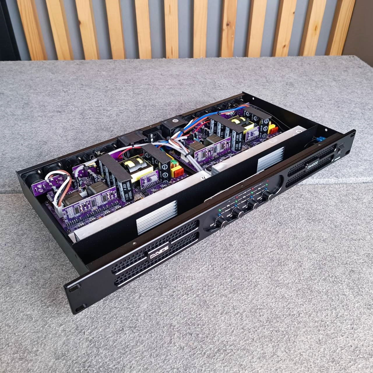 MYNPE DN-4500 poweramp 1U 4 ชาแนล เพาเวอร์แอมป์ เครื่องขยายเสียง Power Amplifier MY NPE DN 4500 DN4500 เอไอ-ไพศาล