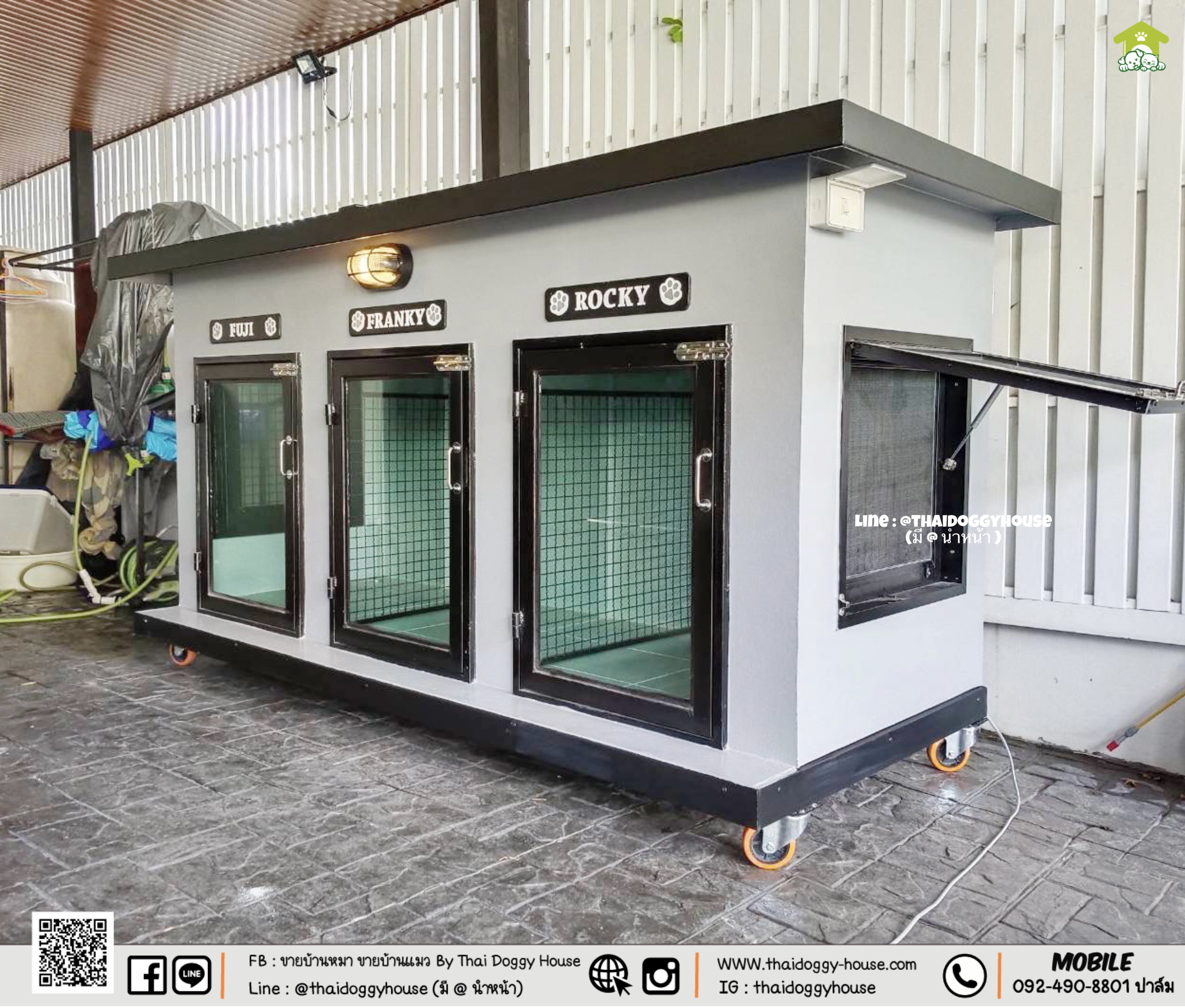 🏡 บ้านหมา บ้านแมว " 𝐁𝐎𝐗 𝐒𝐓𝐘𝐋𝐄 𝐁𝐘 𝐓𝐇𝐀𝐈 𝐃𝐎𝐆𝐆𝐘 𝐇𝐎𝐔𝐒𝐄