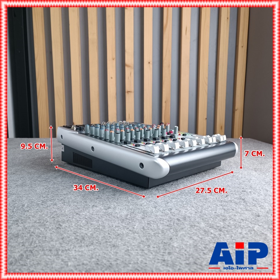 BEHRINGER QX-1204USB mixer MIX QX1204USB QX 1204USB เครื่องเสียง เครื่องปรับแต่งเสียง QX-1204 มิกเซอร์ มิกซ์ QX 1204 USB เอไอ-ไพศาล +++