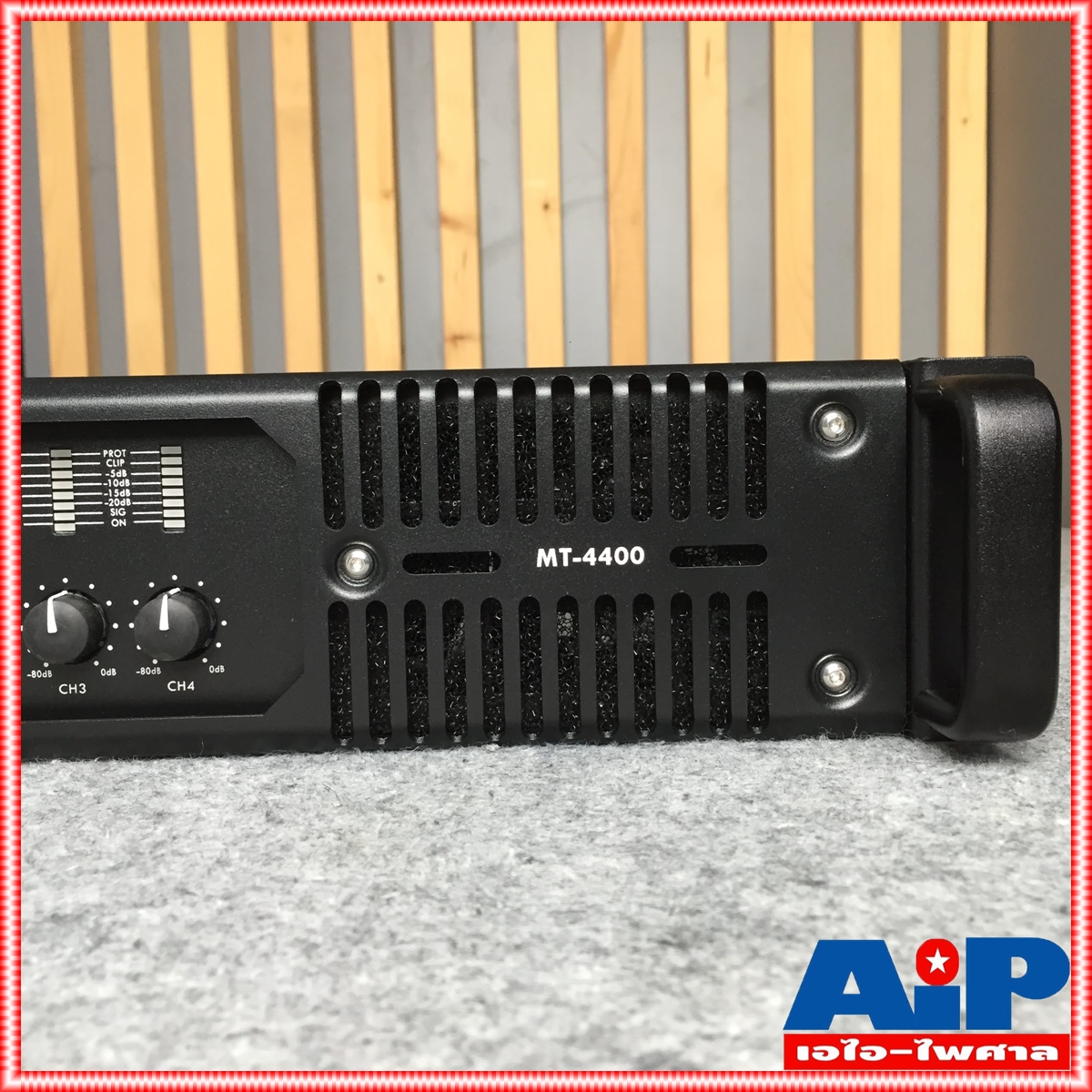 MICROTECH MT-4400 power amp 4CH กำลังวัตต์ 400W ที่ 8โอห์ม / 600W ที่ 4โอห์ม คลาส H ไฟ 2 สเต็ป MT4400 MT 4400 เอไอ-ไพศาล