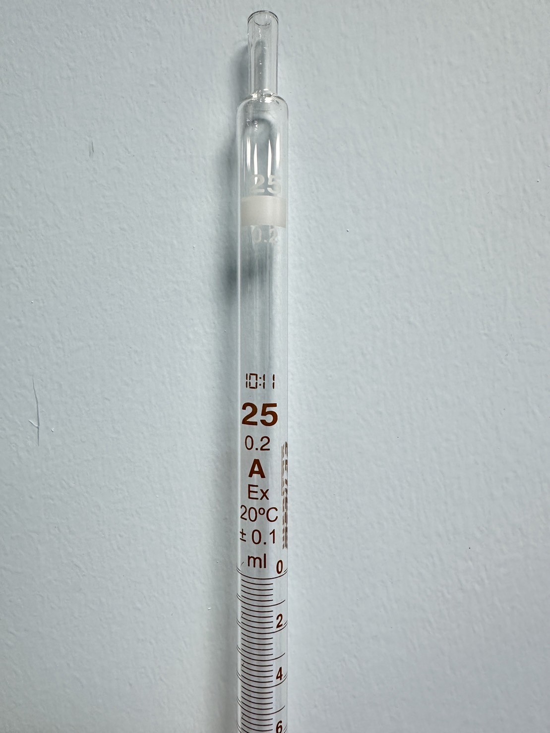 Pipette, Graduated Class A 0.1-50 ml Class A