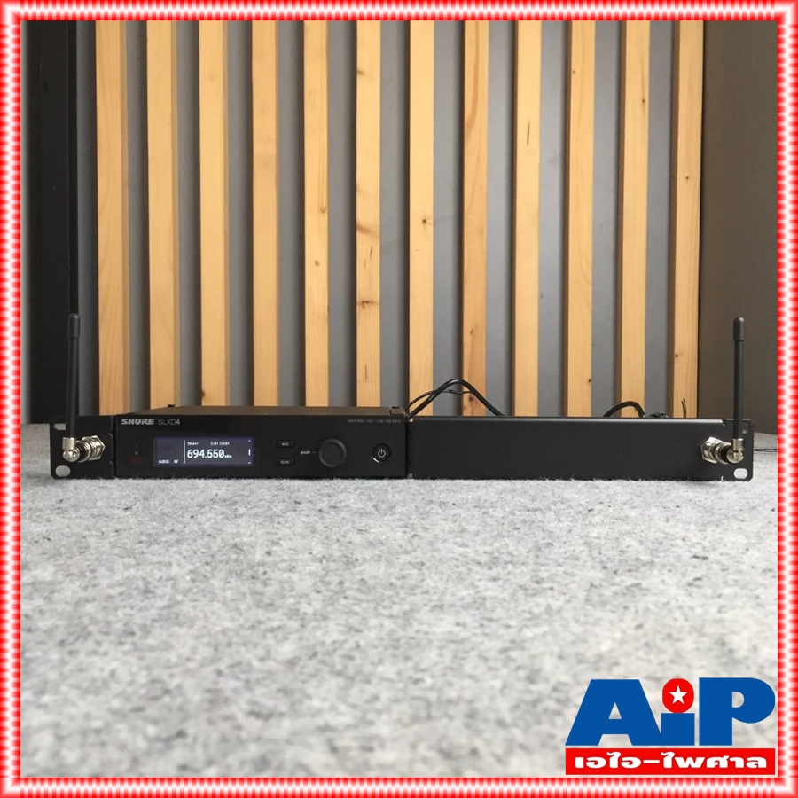 SHURE SLXD24A/SM58-M55 ไมค์ลอยมือถือเดียว ไมโครโฟนไร้สายไมค์เดียว SLX 24/ SM 58 M 55 SLX24/SM58M55 เอไอ-ไพศาล +++