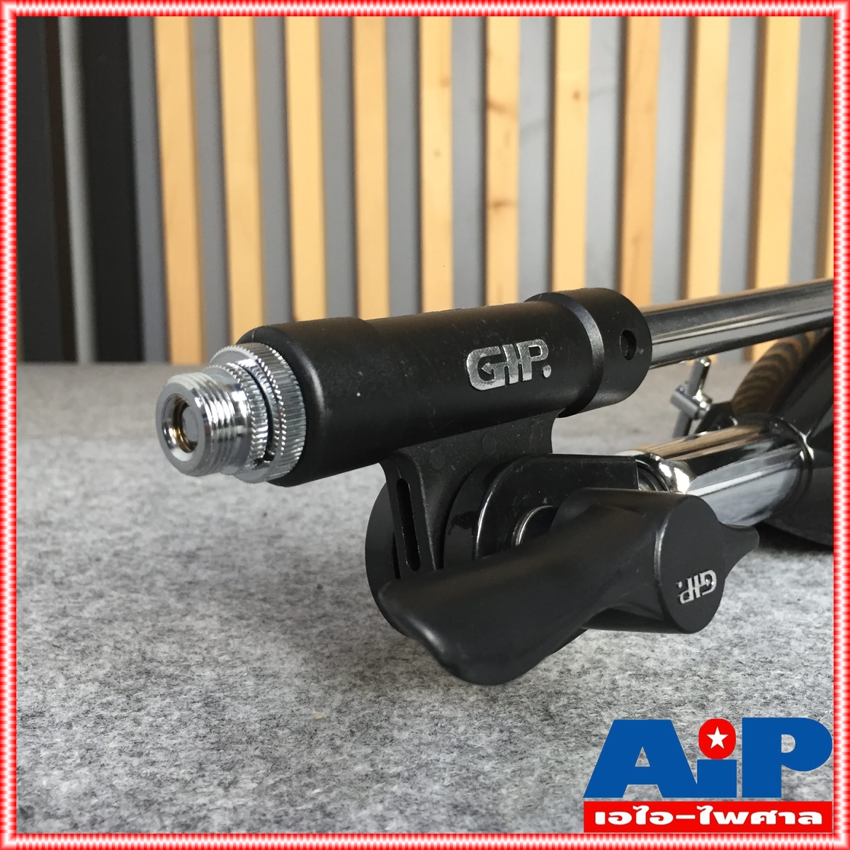 GIP GMS-300 ขาตั้งไมค์บูมต่ำ ขาตั้งไมค์บูมสแตนเลส ตั้งโต๊ะเตี้ย GMS300 GMS 300 เอไอ-ไพศาล