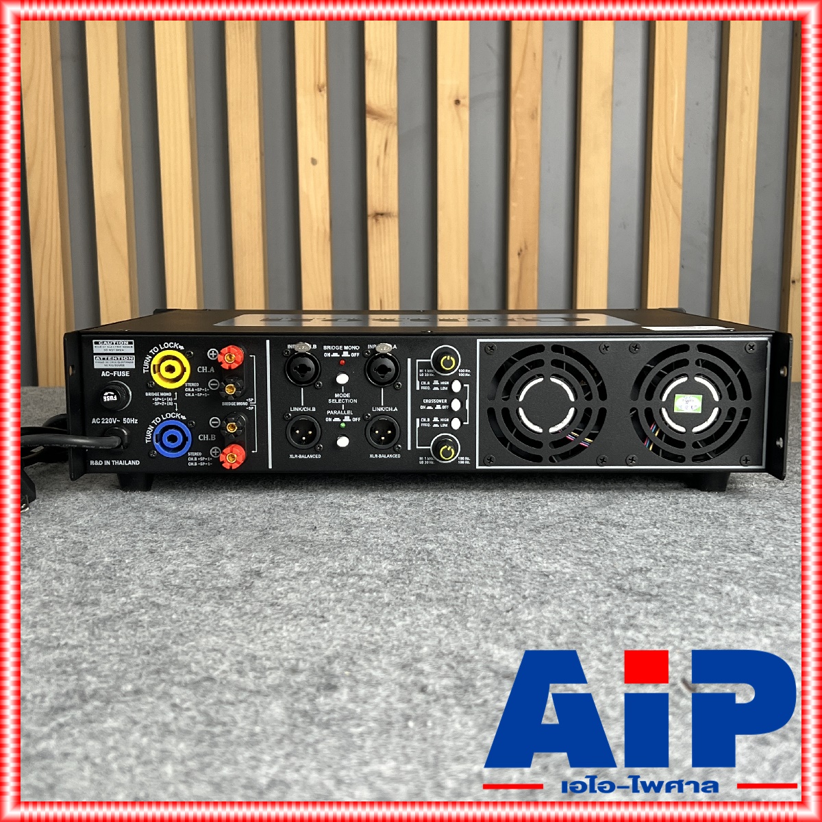 COMSON PA-200 poweramp เพาเวอร์แอมป์ แอมป์ PA 200 250+250วัตต์ RMS POWER AMP COM SON คมสันต์ เอไอ-ไพศาล
