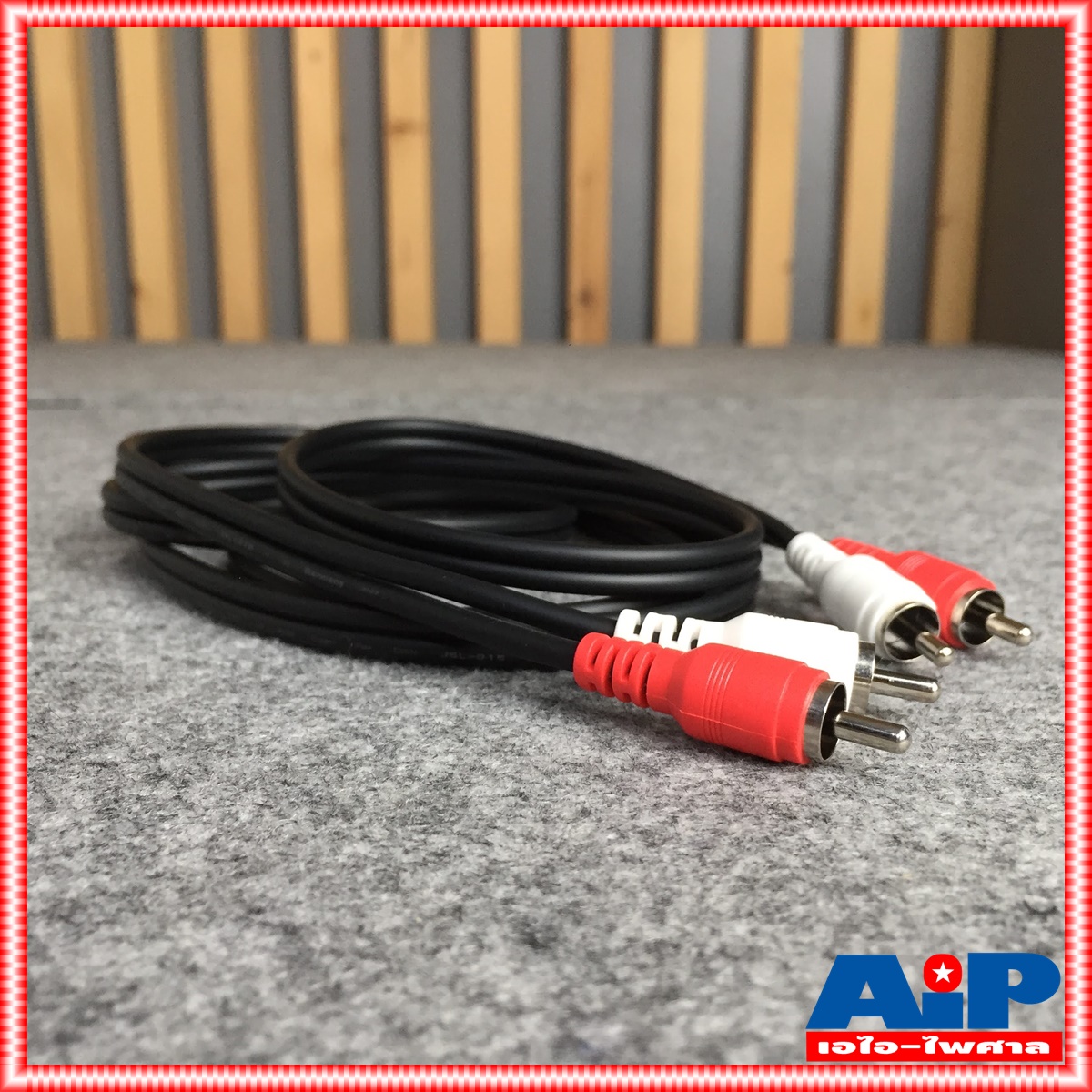 1.5เมตร DYNACOM RCA4หัว ตรง+ตรง สายสัญญาณ เสียง สาย RCA สายแจ็ค AV RCA 4 หัว แจ็คดอกบัว ไดน่าคอม เอไอ-ไพศาล