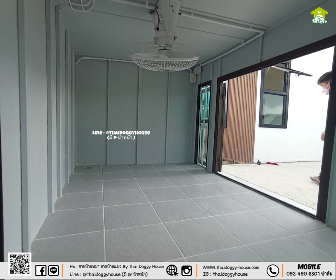 บ้านหมา บ้านแมว " 𝐁𝐎𝐗 𝐒𝐓𝐘𝐋𝐄 แบบกระจก