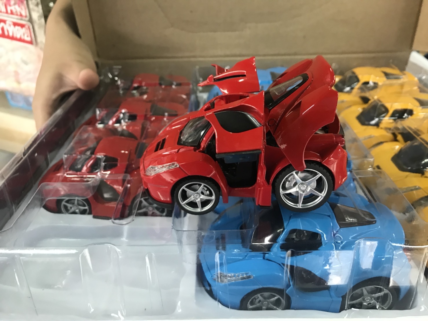 MY66-Q2232 ของเล่นโมเดลรถเหล็กพร้อมถ่านมีเสียง เปิดประตูได้ รถเล่นมือ รถของเล่น sale คันละ