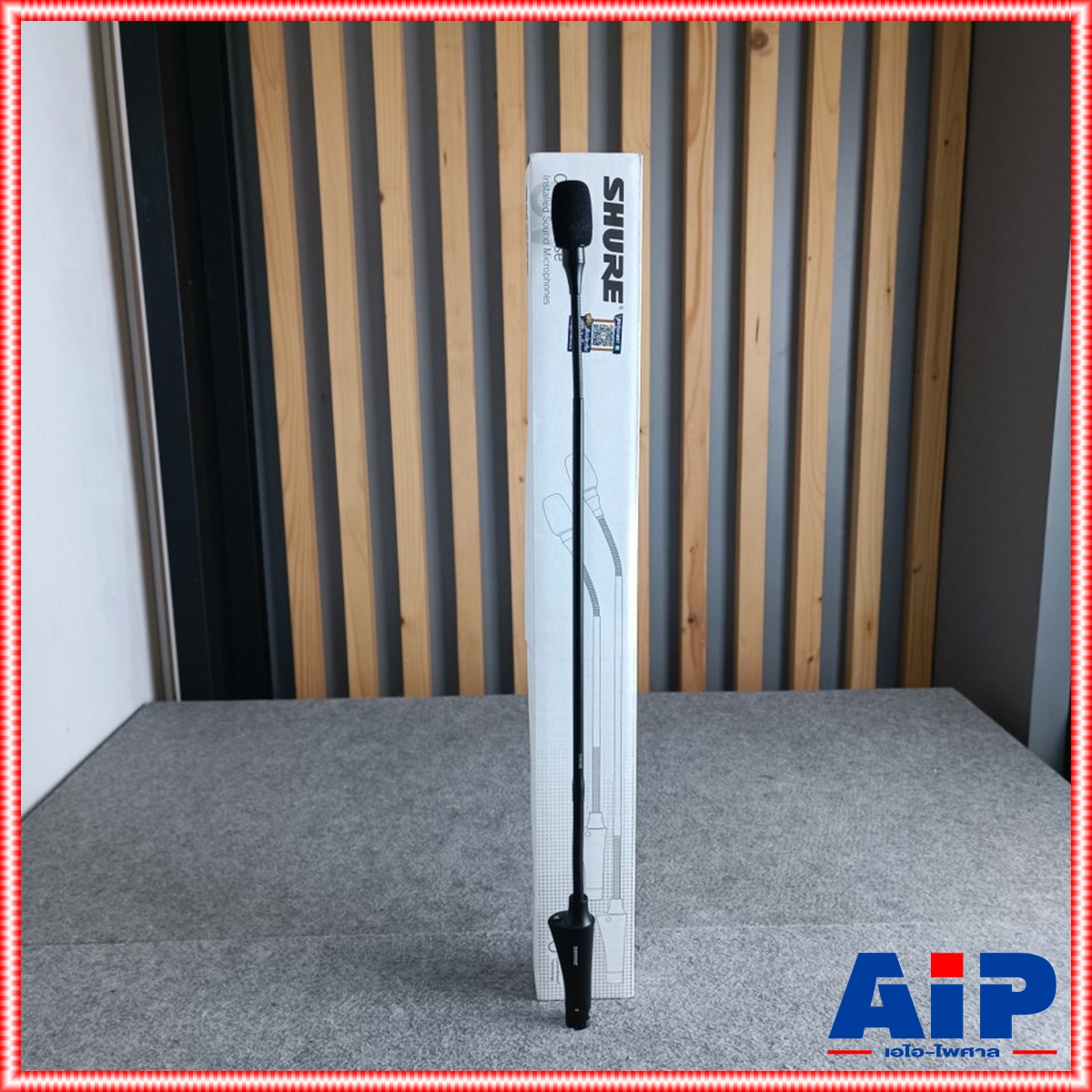 SHURE CVG18S-B/C-X เฉพาะก้านไมค์ มีสวิทปิด-เปิด ไมค์คอนเดนเซอร์ CVG18S B/C X ก้านไมค์ยาว18" ชัวร์ CVG18SB/CX +++ เอไอ-ไพศาล